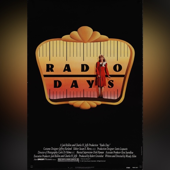 Radio Days original movie poster